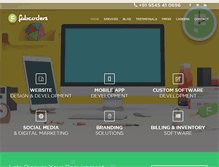 Tablet Screenshot of fabcoders.com